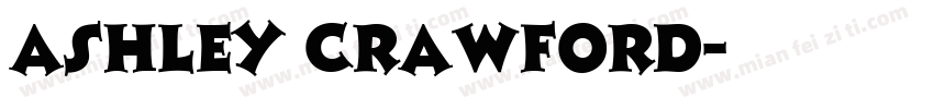 Ashley Crawford字体转换